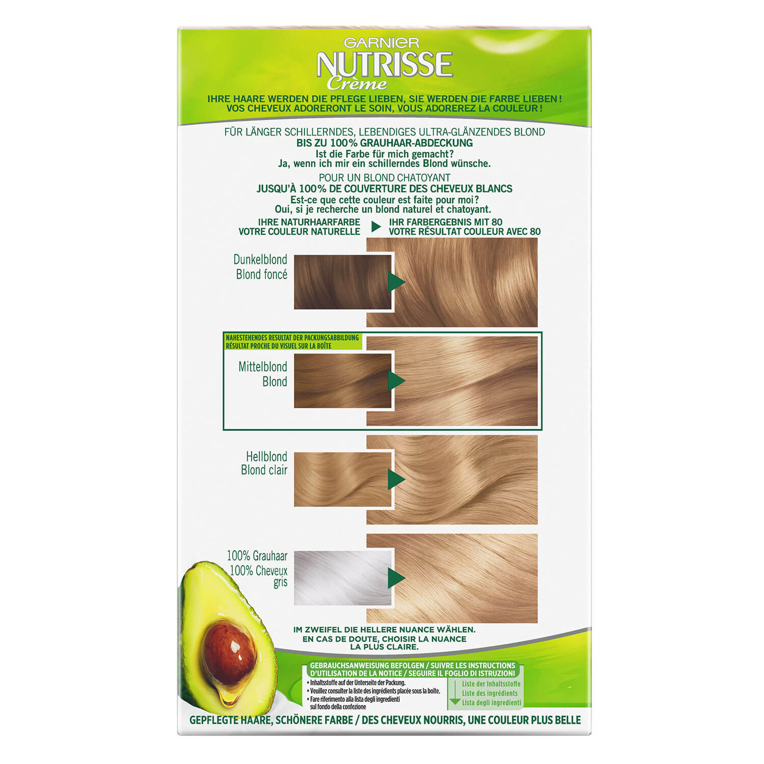 GARNIER Nutrisse - 80 Light blonde | PerfectHair.ch