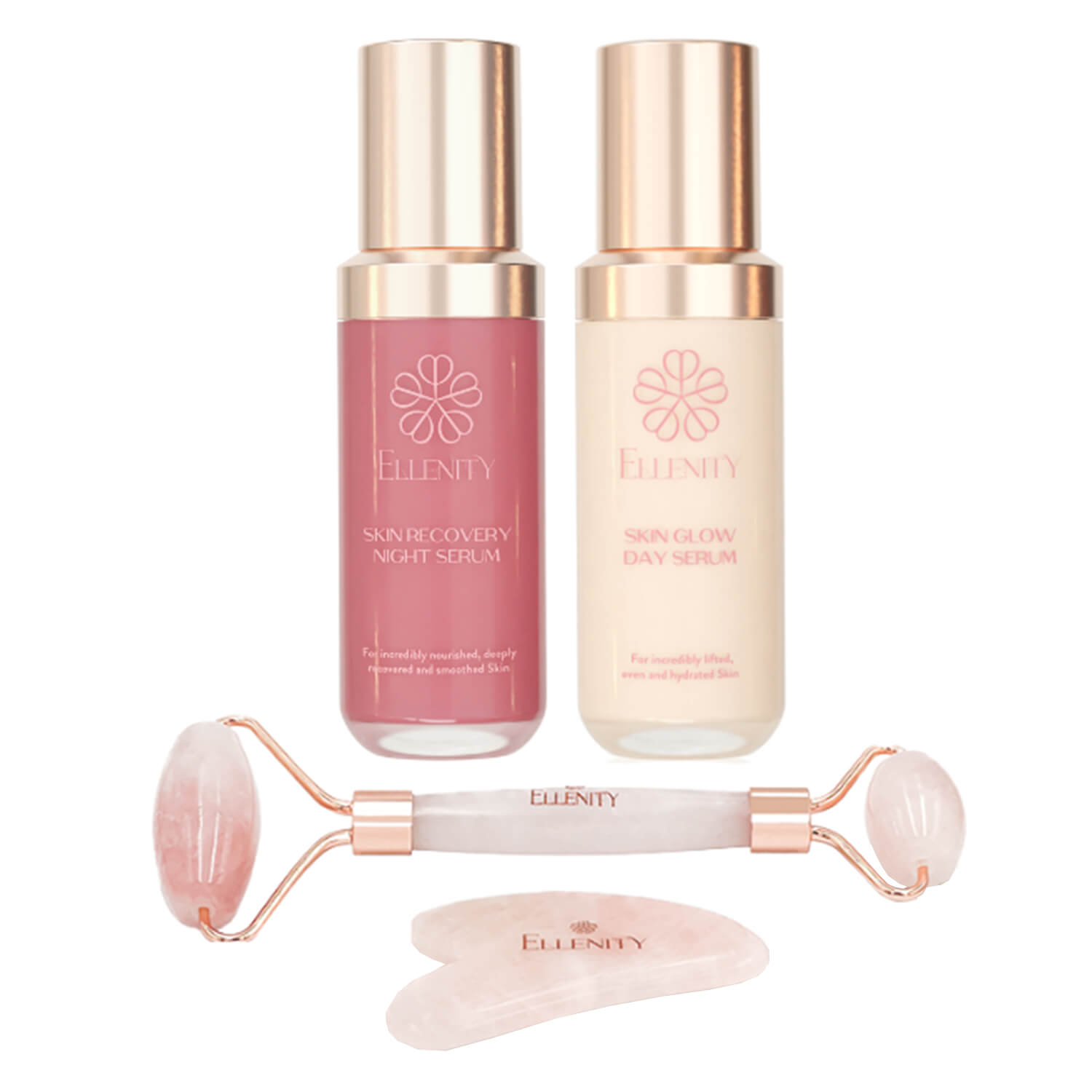 Ellenity – Hyaluron Booster Rose Quartz Set