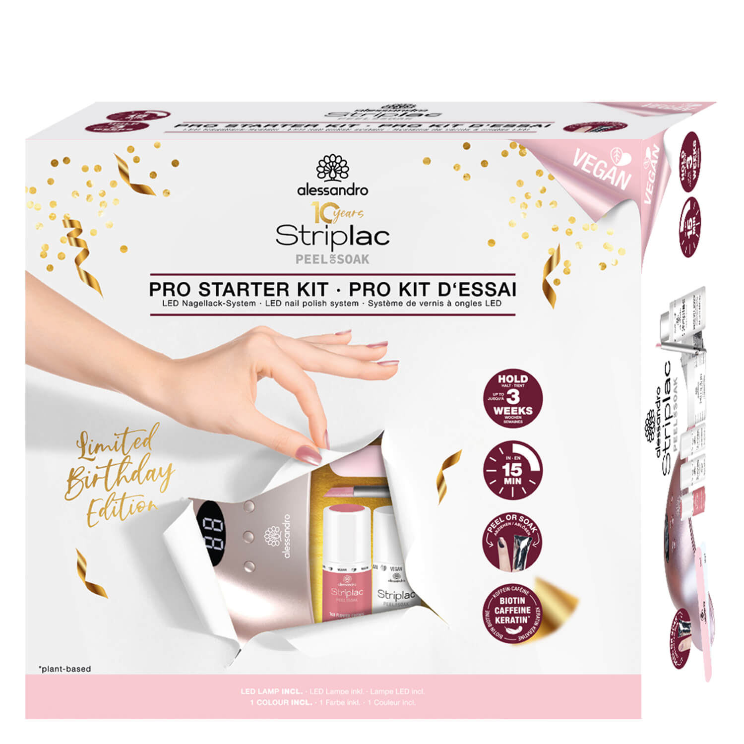 Alessandro Striplac Peel Or Soak – Starter Kit Pro Exclusiv