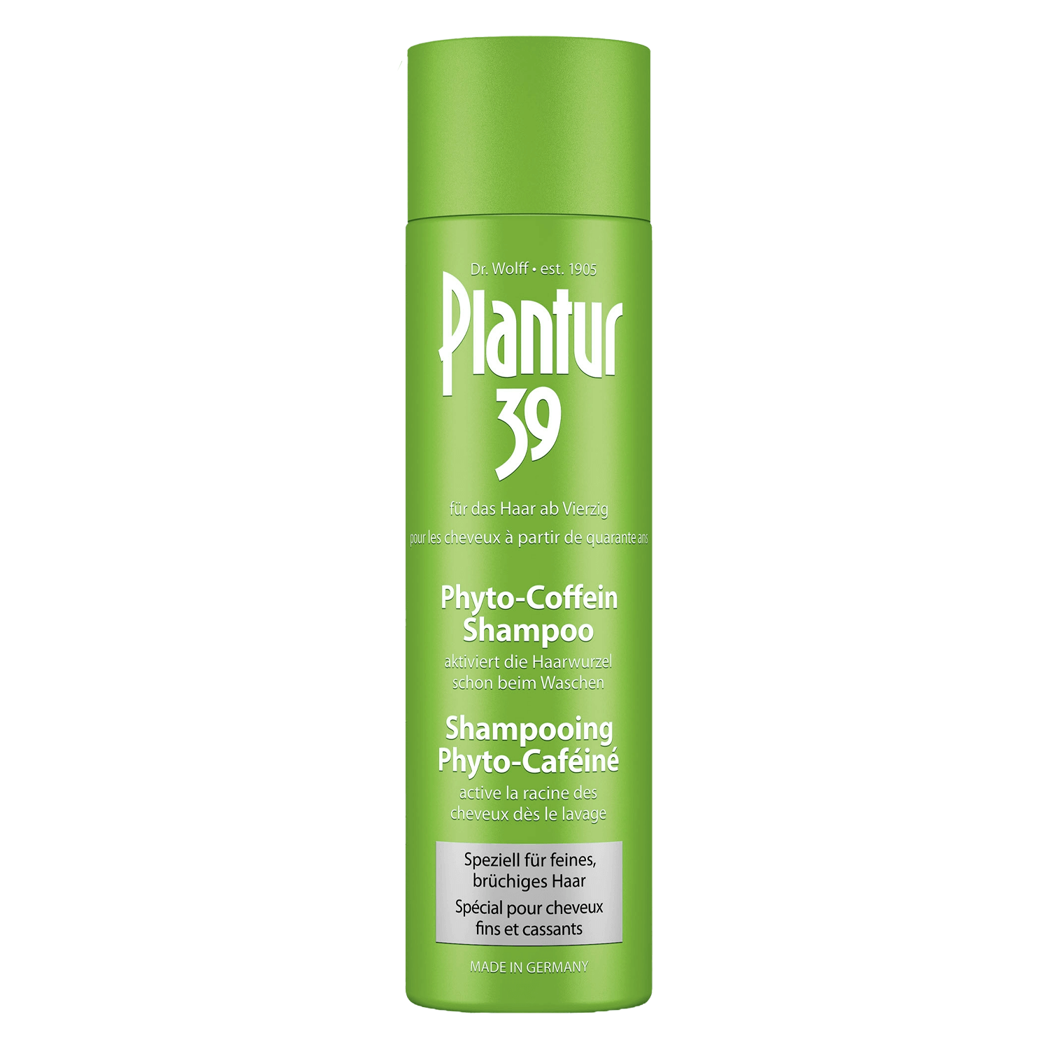Plantur 39 - Coffein-Shampoo Speziell Für Feines & Brüchiges Haar 250ml