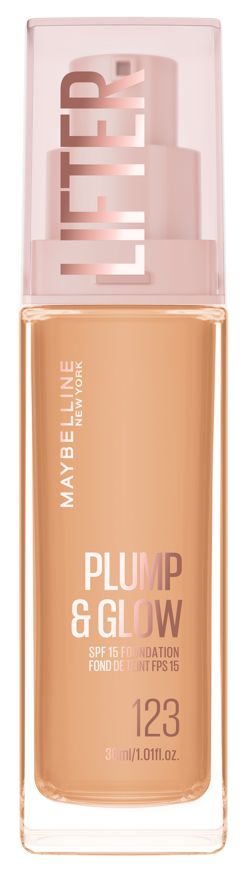Maybelline New York Maybelline Ny Teint - Face Lifter Plump & Glow Foundation 123 30ml