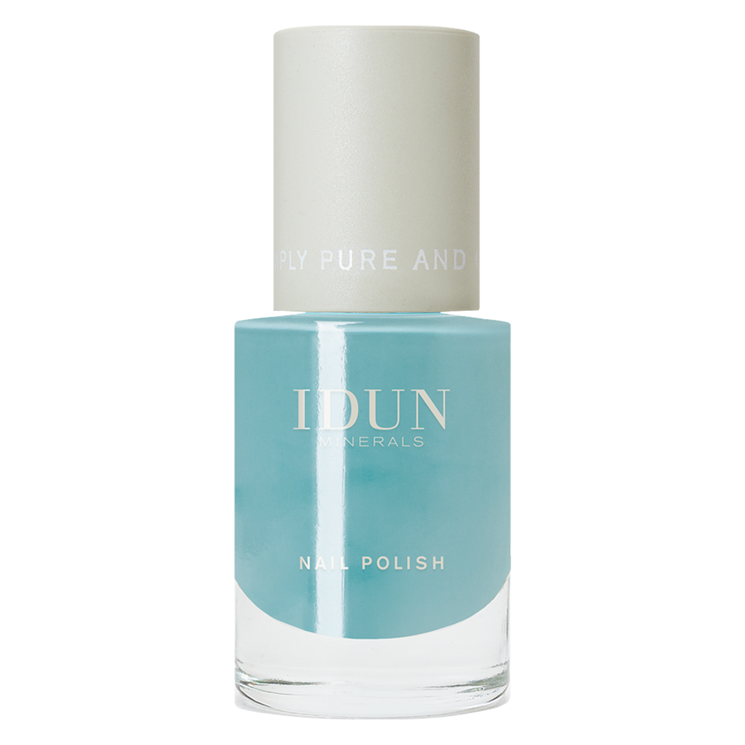 Idun Minerals Idun Nails – Nail Polish Azurit Sky Blue 11ml