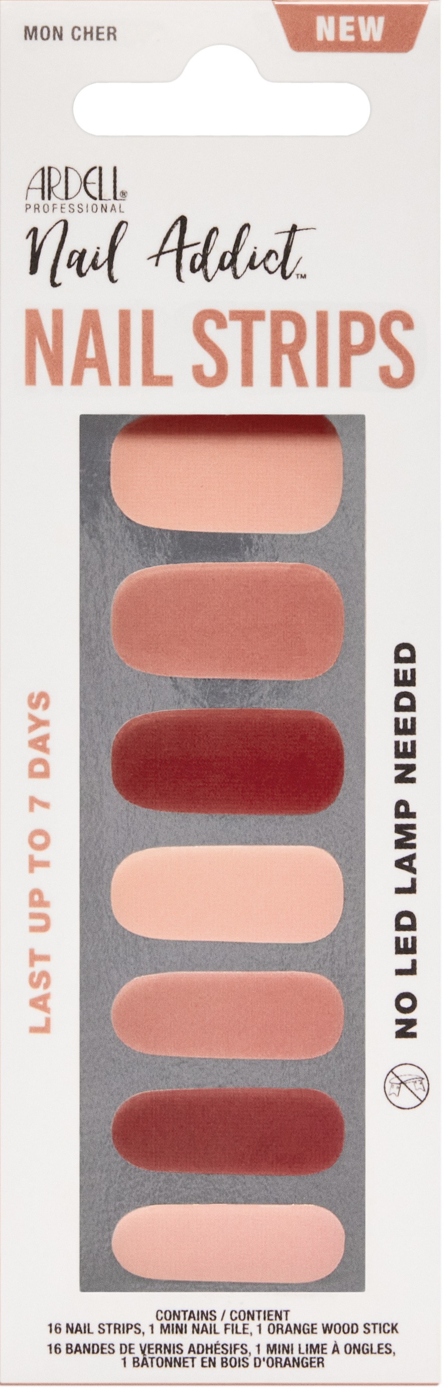 Ardell Nail Addict – Nail Strips Mon Cher 1x