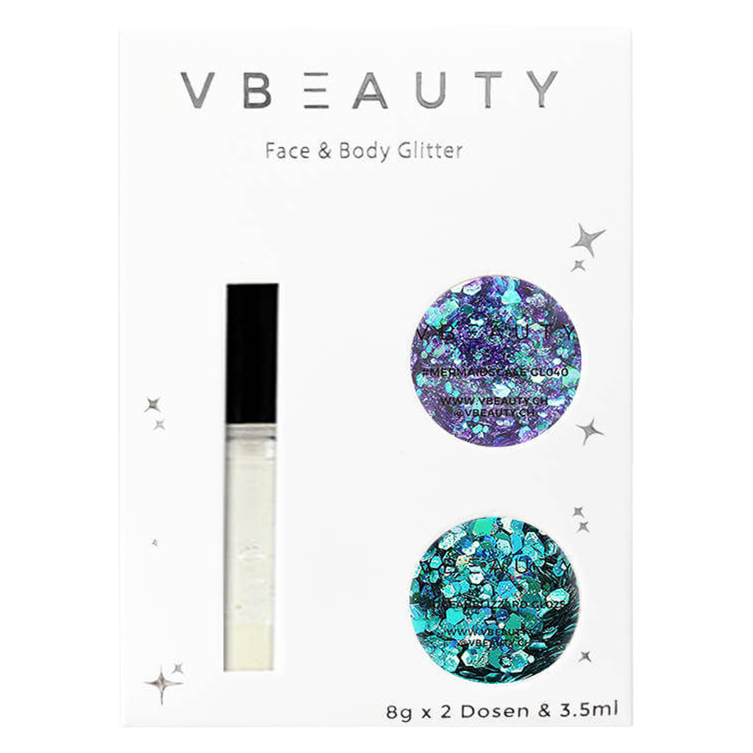 Vbeauty Make Up - Chunky Glitter Mermaid Sparkle