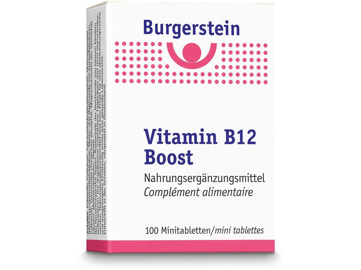 Burgerstein – Vitamin B12 Boost Minitabletten 100tabletten