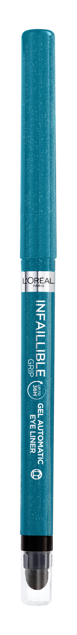 L'oréal Paris L'oreal Cosmetics - Infaillible Grip Gel Automatic Eyeliner 07 Turquoise 1x