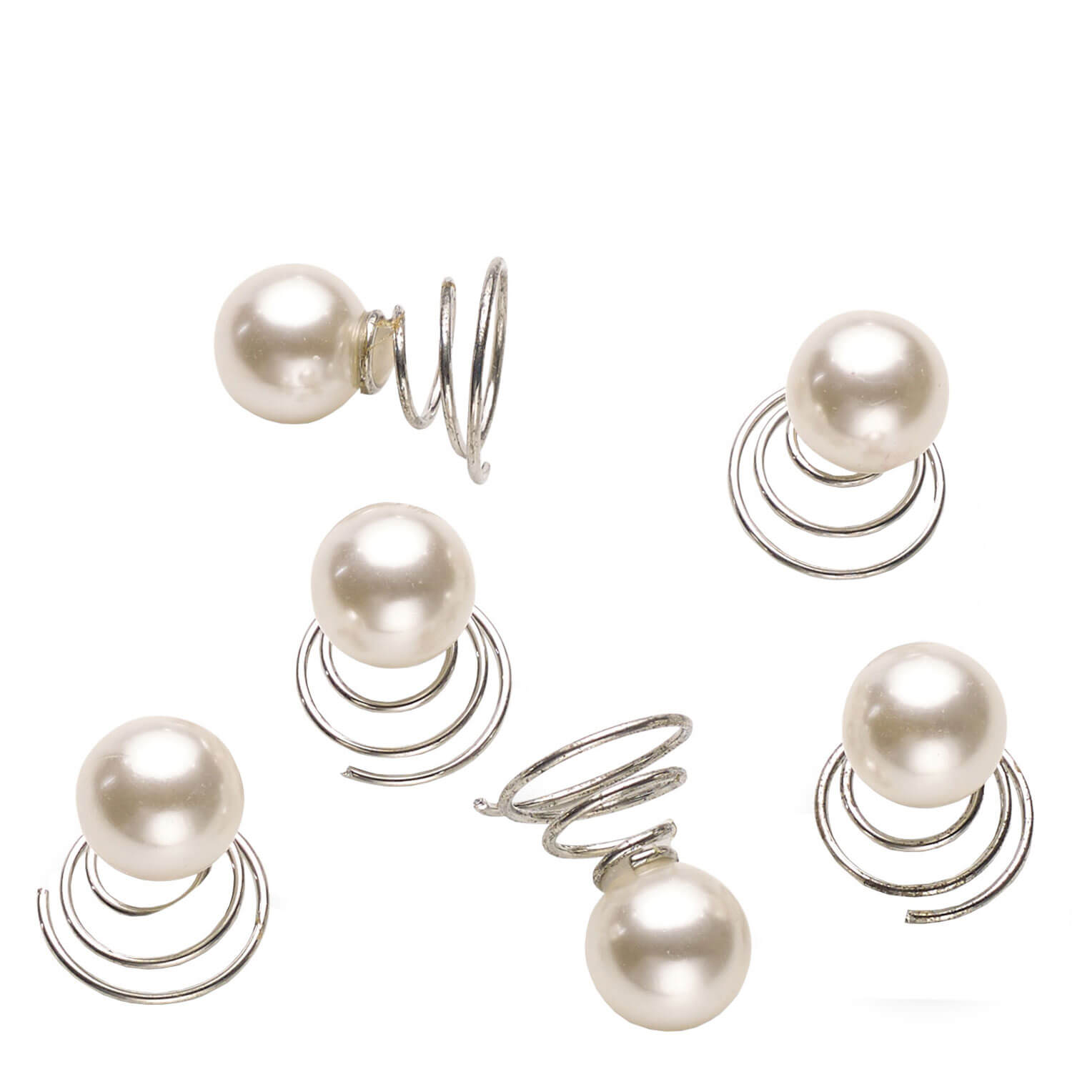 Celebride - Ivory Curlies 1.2cm 6x