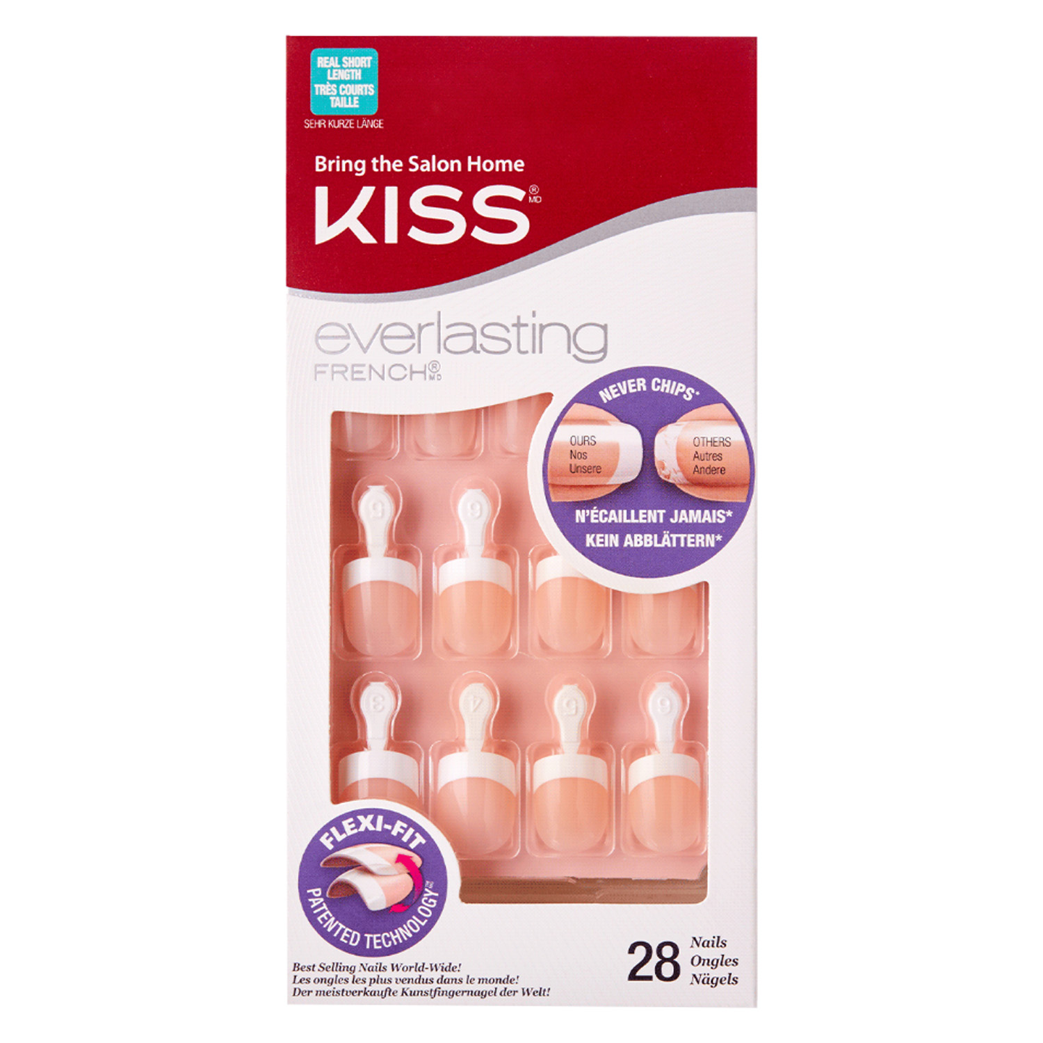 KISS KISS Nails Everlasting French Nail Endless PerfectHair.ch