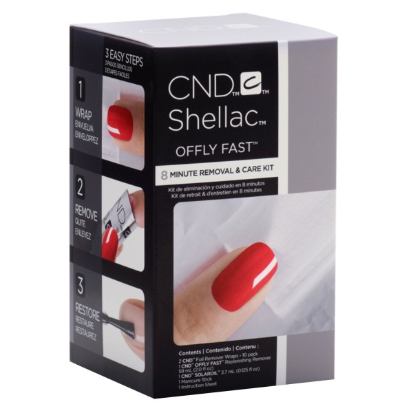 Image of Shellac - Offly Fast 8 Minute Removal & Care Kit