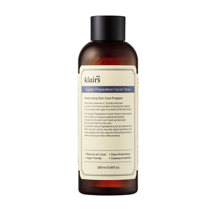Dear, Klairs – Supple Preparation Facial Toner 180ml