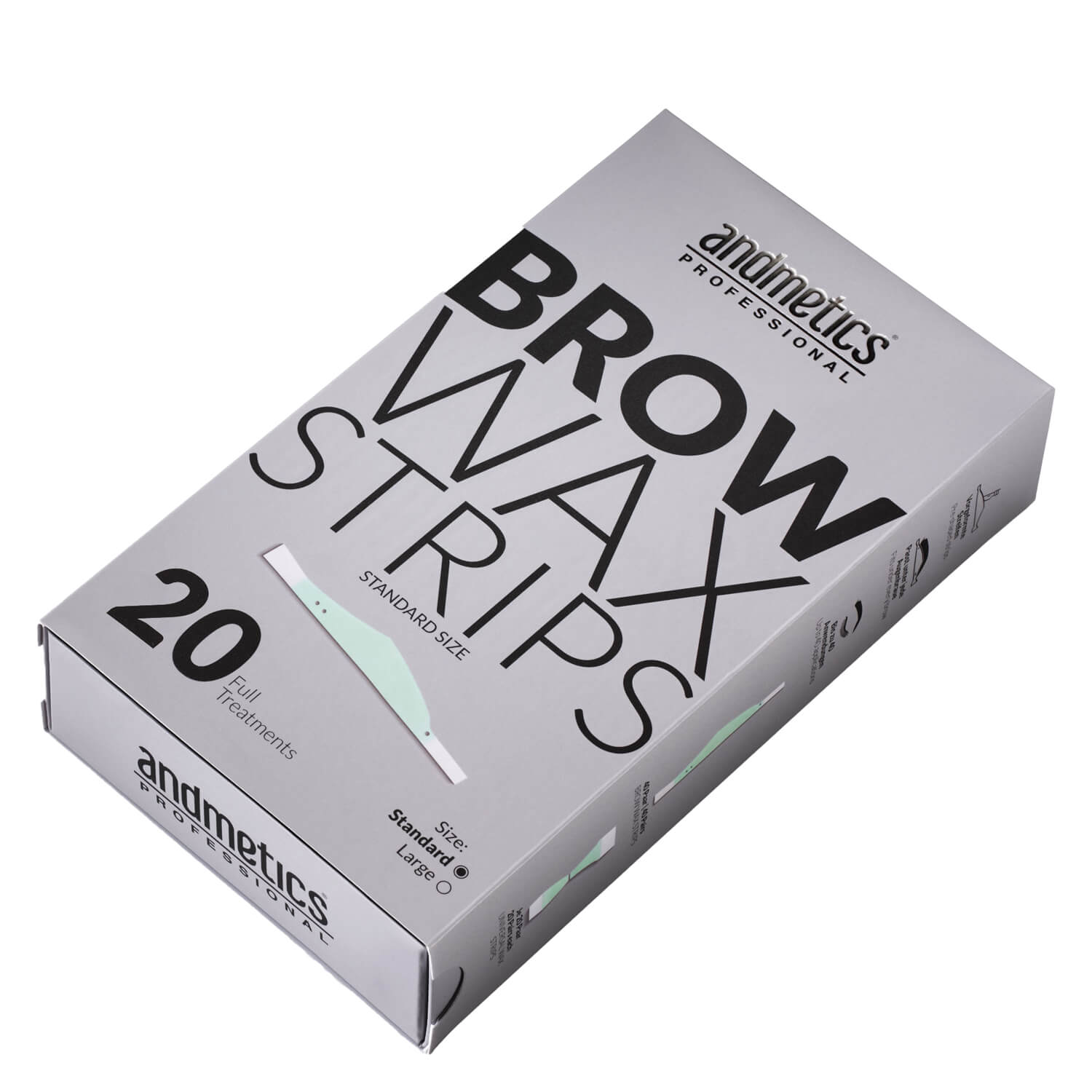 Andmetics Professional – Brow Wax Strips Standard 40x