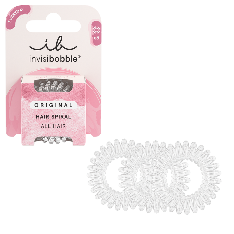 Invisibobble Original – Crystal Clear 3x