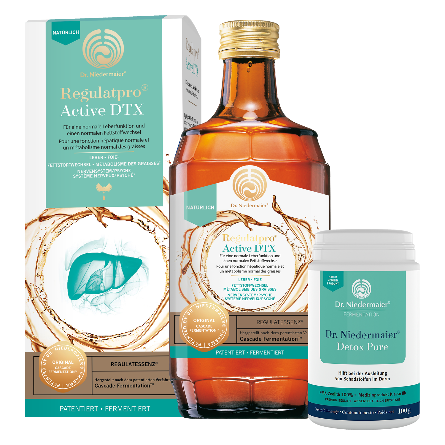 Dr. Niedermaier Regulatpro® – Active Dtx + Detox Pure Kur Set