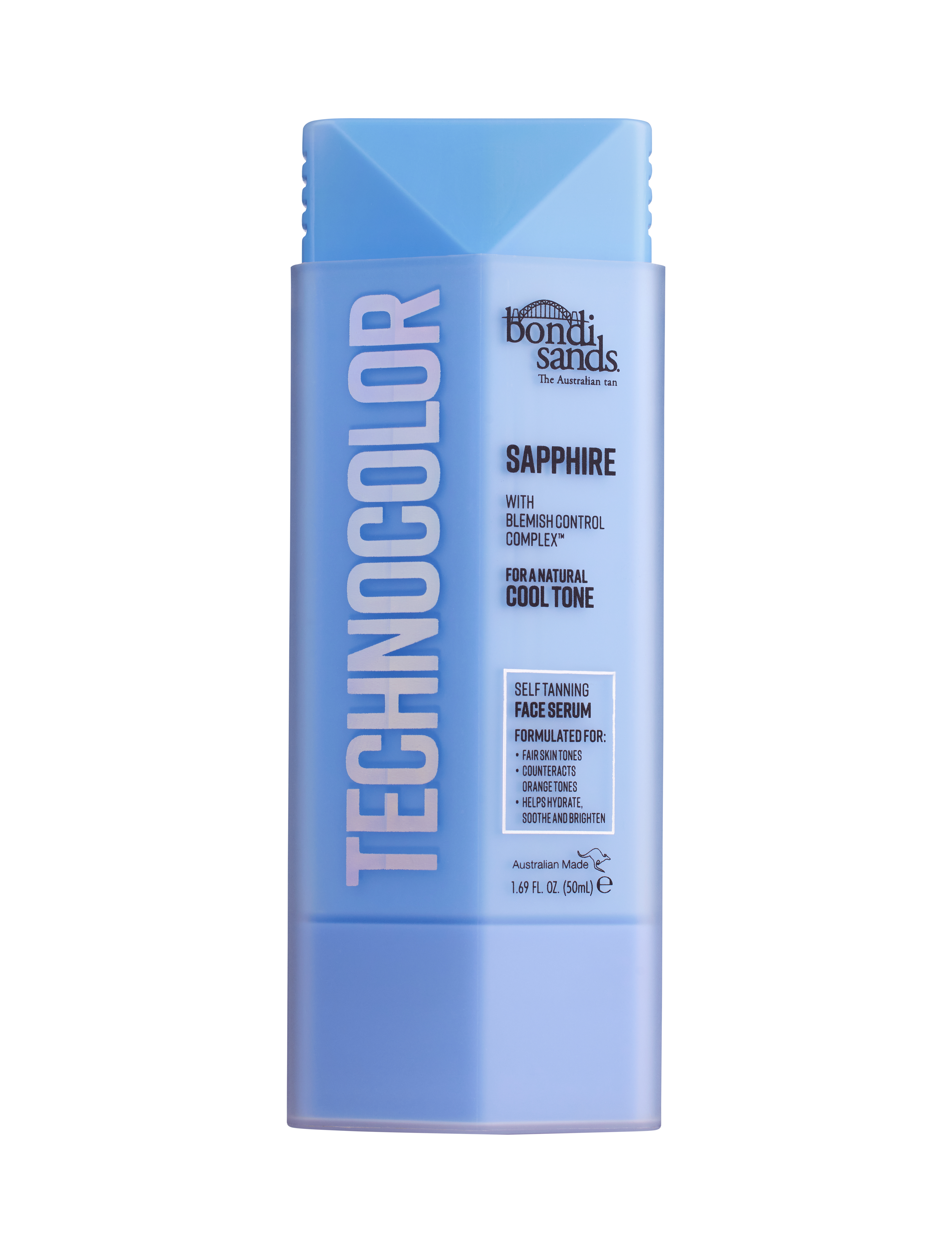 Bondi Sands - Bs Technocolor Self Tanning Face Serum Sapphire 50ml