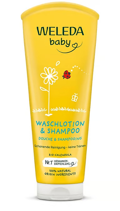 Weleda – Calendula Waschlotion & Shampoo 400ml