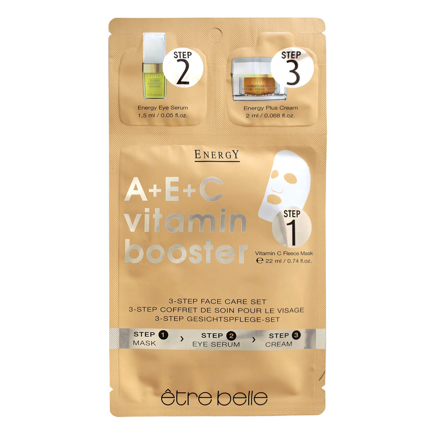 Être Belle – A+E+C Vitamin Booster Mask 1x