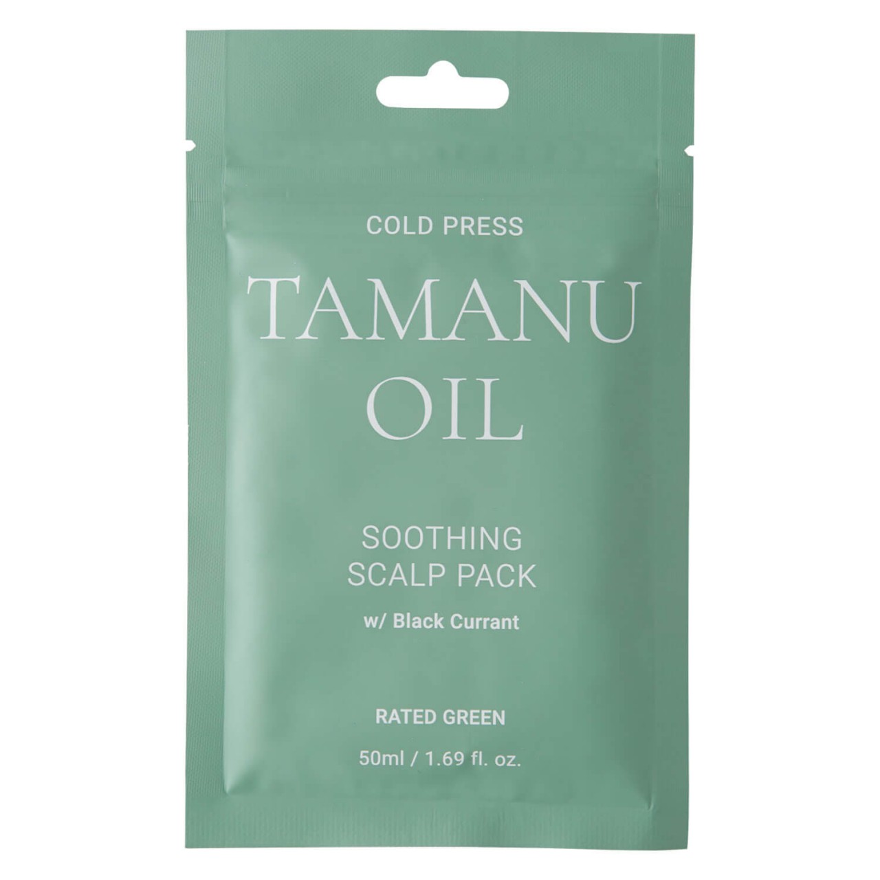 RATED GREEN - Cold Press Tamanu Oil Soothing Scalp Pack