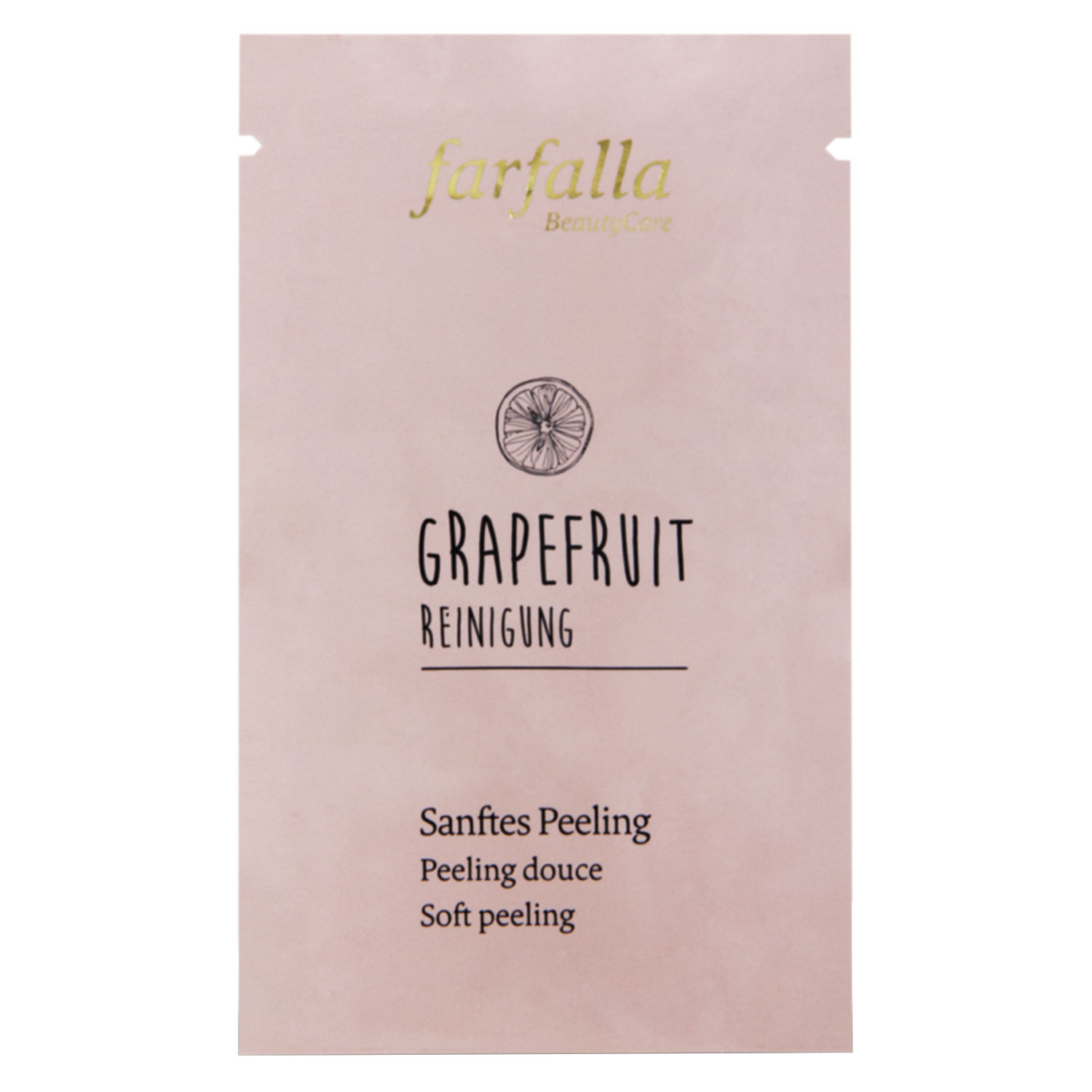 Farfalla Grapefruit Reinigung – Sanftes Peeling 10x7ml