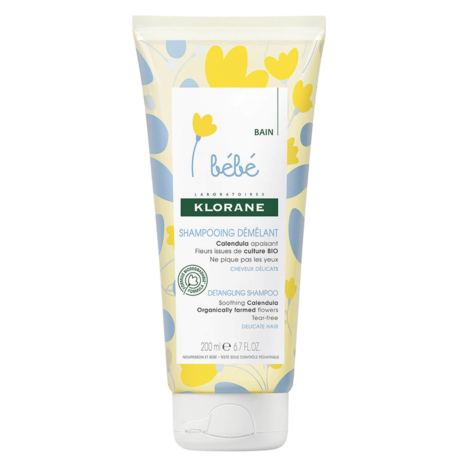 Klorane Baby – Mildes Entwirrendes Shampoo 200ml