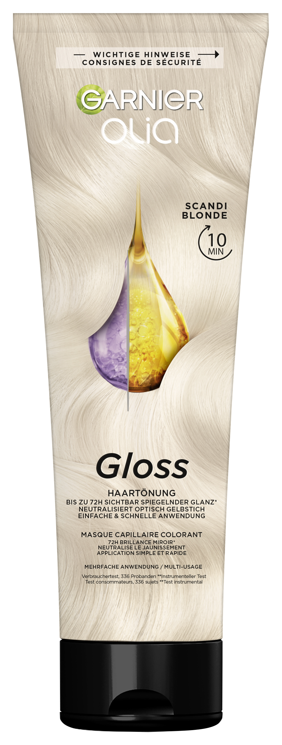 Garnier Olia - Gloss Getönte Haarmaske Scandi Blonde 150ml