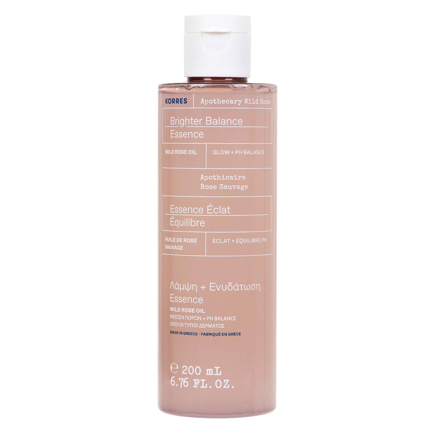 Korres Care - Apothecary Wild Rose Brighter Balance Essence 200ml