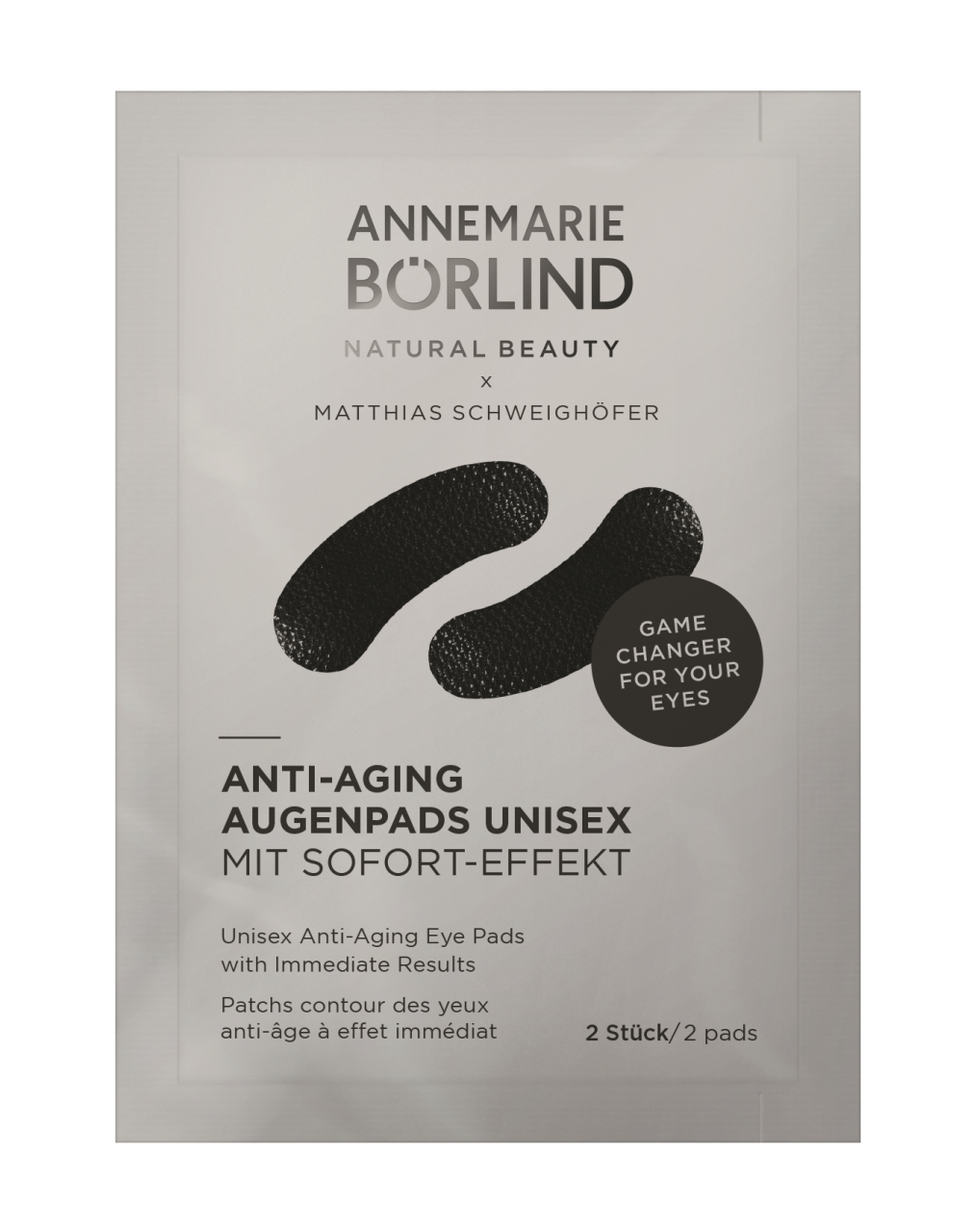 Annemarie Börlind Eyes - UNISEX AUGENPADS - BLACK Anti-Aging Augenpads mit Sofort-Effekt