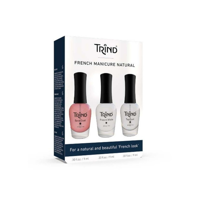 Trind – French Manicure Set, Natural 3x9ml
