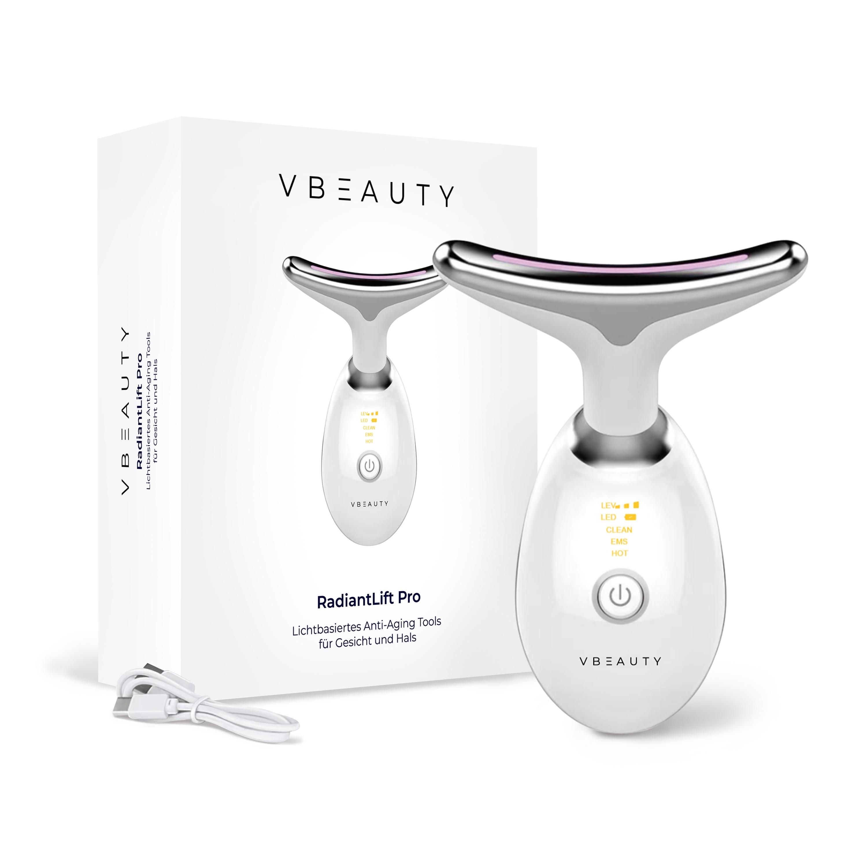 Vbeauty Tools – Radiantlift Pro – Lichtbasiertes Anti-Aging Tools Für Gesicht Und Hals 1stk