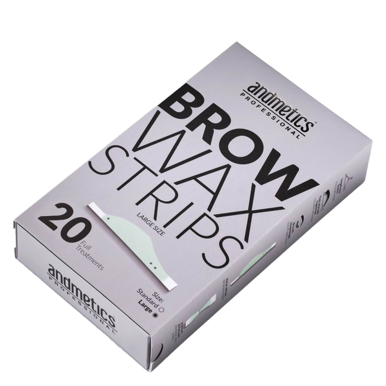 andmetics Professional - Brow Wax Strips Large