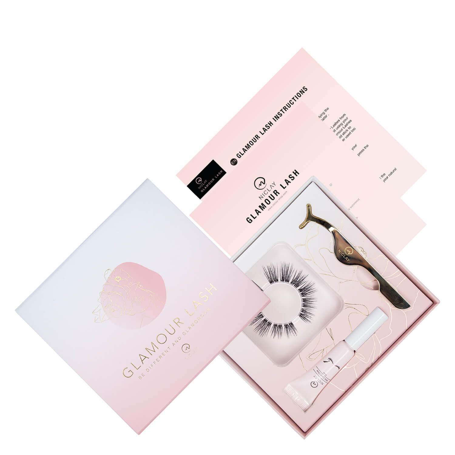 Niclay – Glamour Lash Donna Set 14/16/18 1x