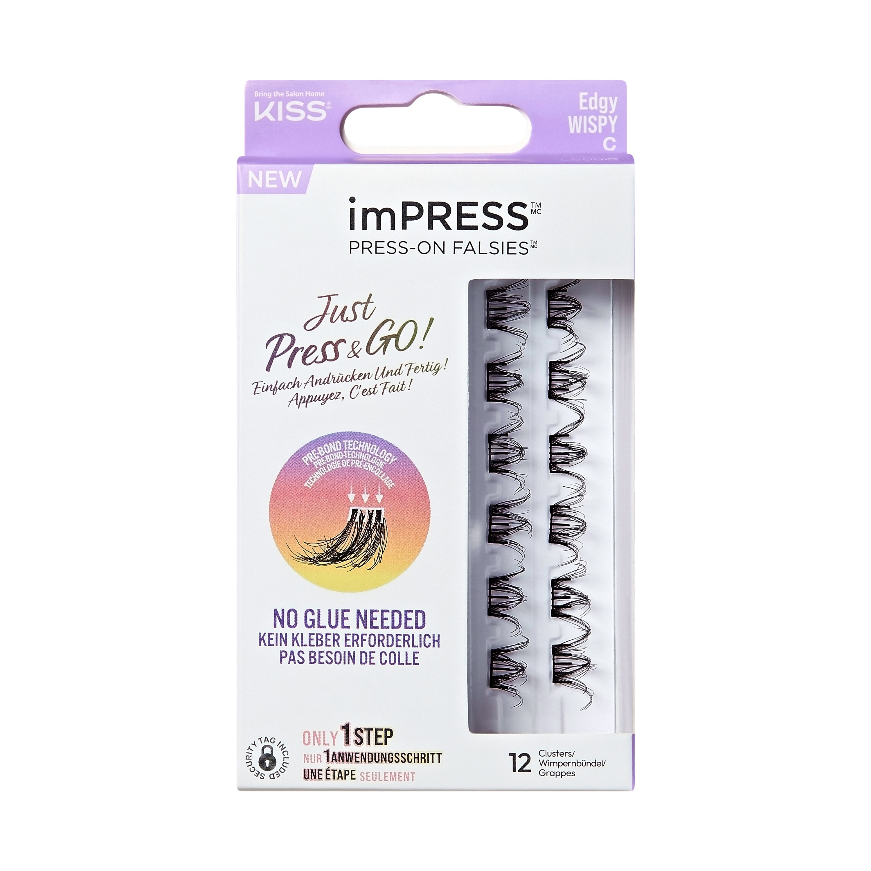 Kiss Lashes - Ks Impress Press On Single 09 1stk