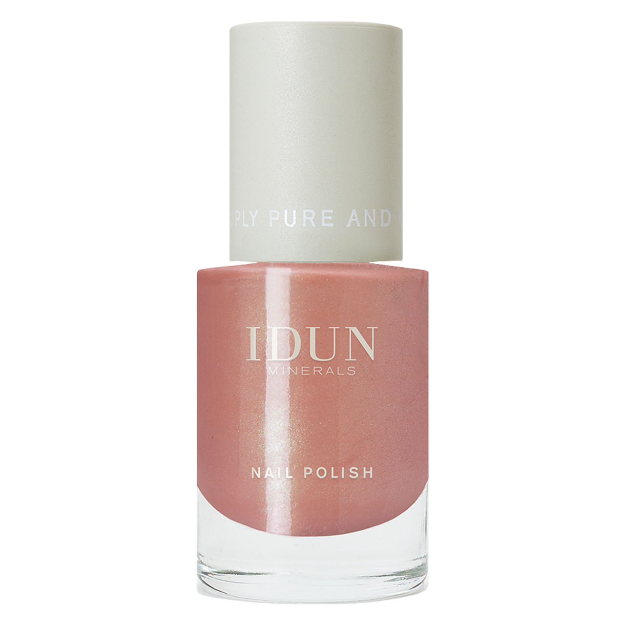 IDUN Nails - Nail Polish Turmalin Peach Pink