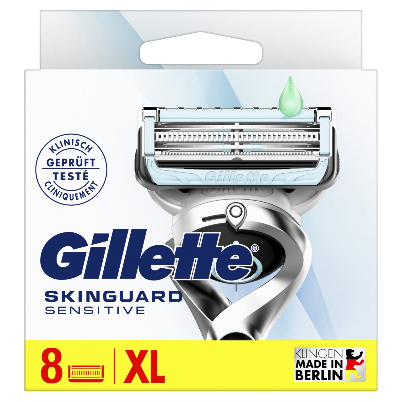 Gillette - SkinGuard Sensitive Systemklingen 8er
