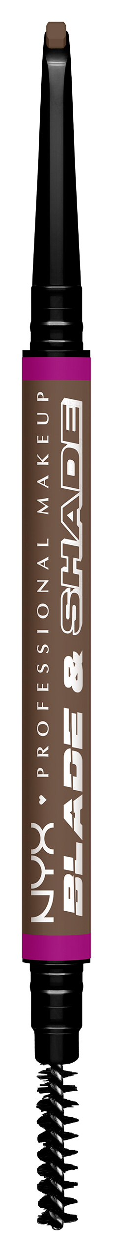 Nyx Professional Makeup Blade & Shade – Nano Augenbrauenstift 08 Chocolate 0,1g