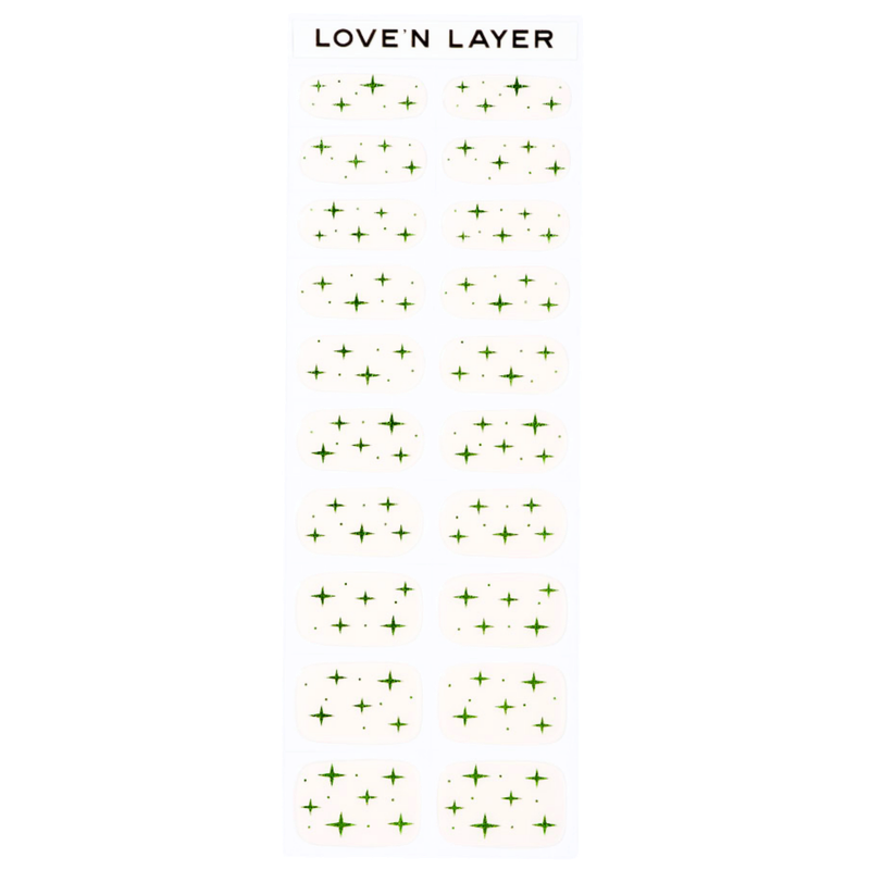 Lovenlayer – Starburst Emerald Green 1stk