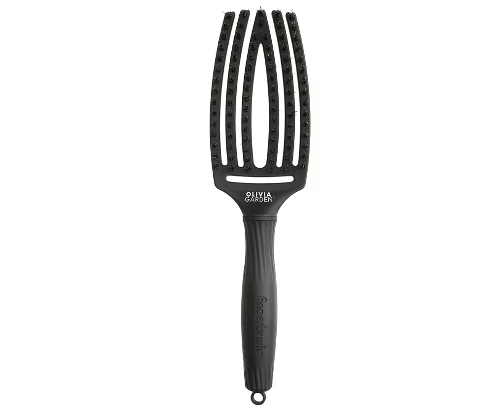 Olivia Garden – Finger Brush Combo Medium Black
