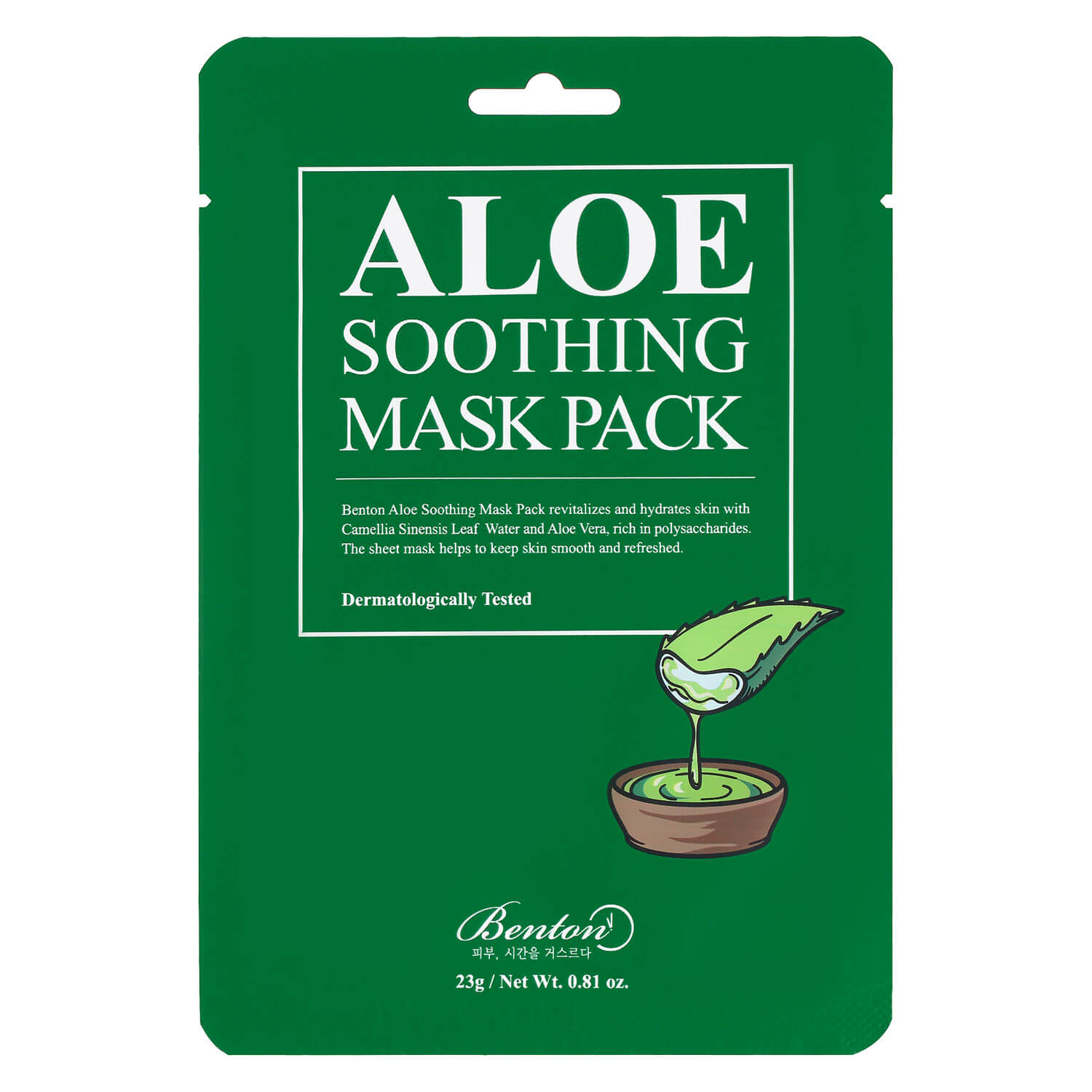 Benton – Aloe Soothing Mask 1x