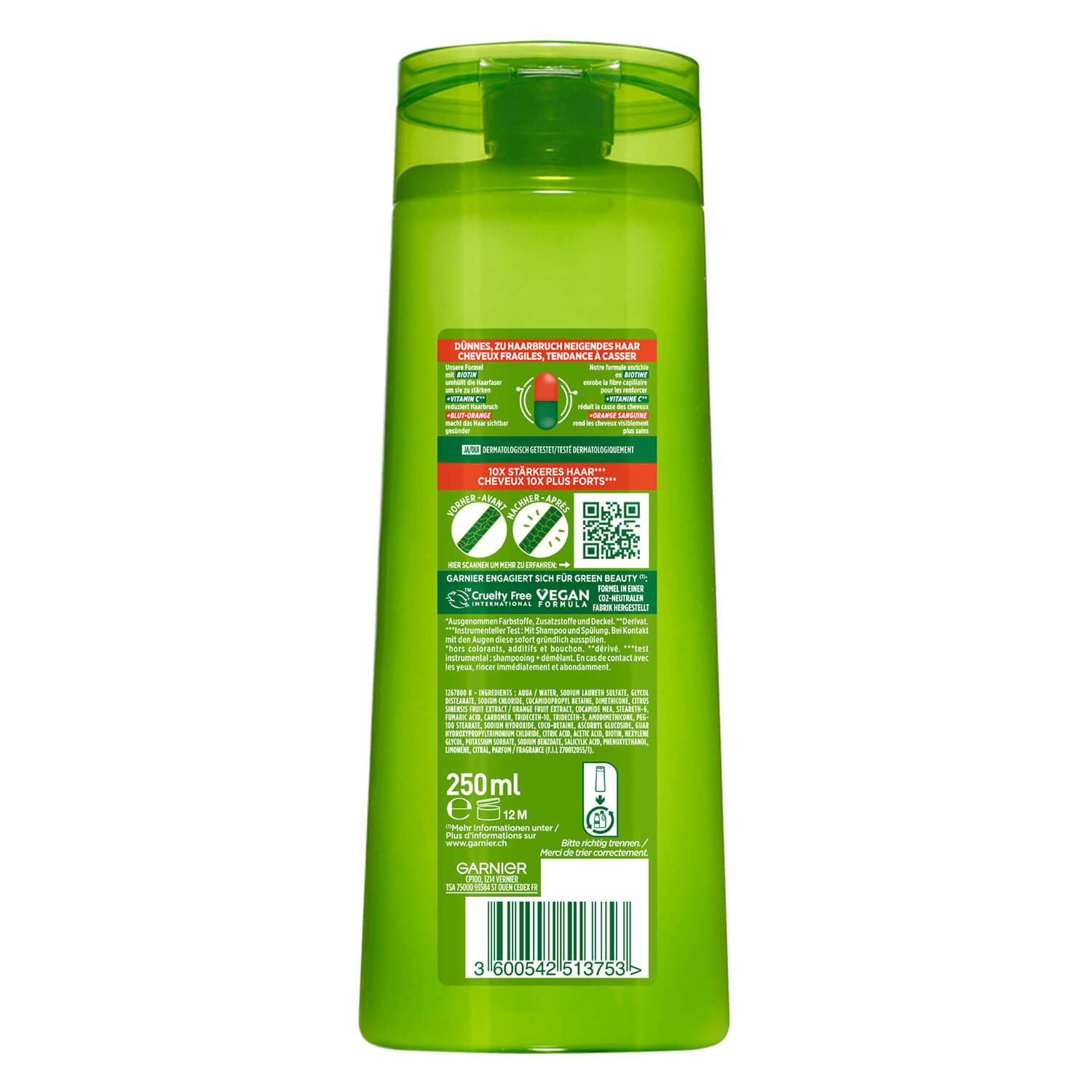 GARNIER Fructis Vitamin C & Strength Shampoo PerfectHair.ch