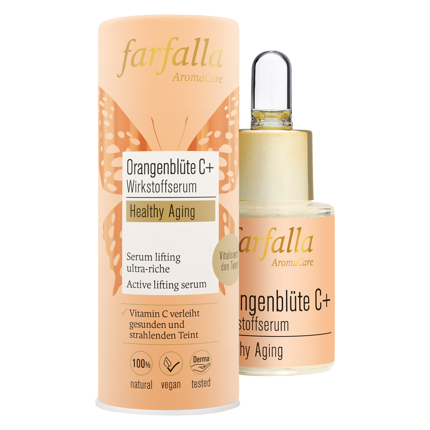 Farfalla Care – Orangenblüte C+ Wirkstoffserum Healthy Aging 15ml