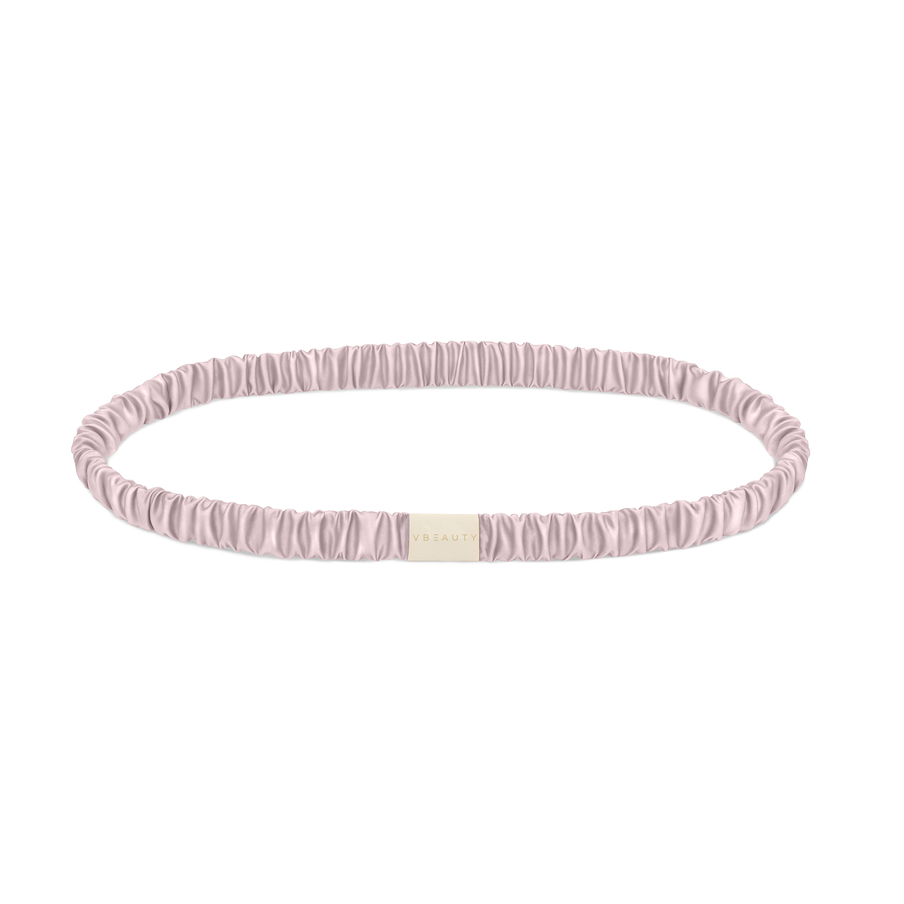 Vbeauty Tools - Seiden Skinny Haarband Rose 1x