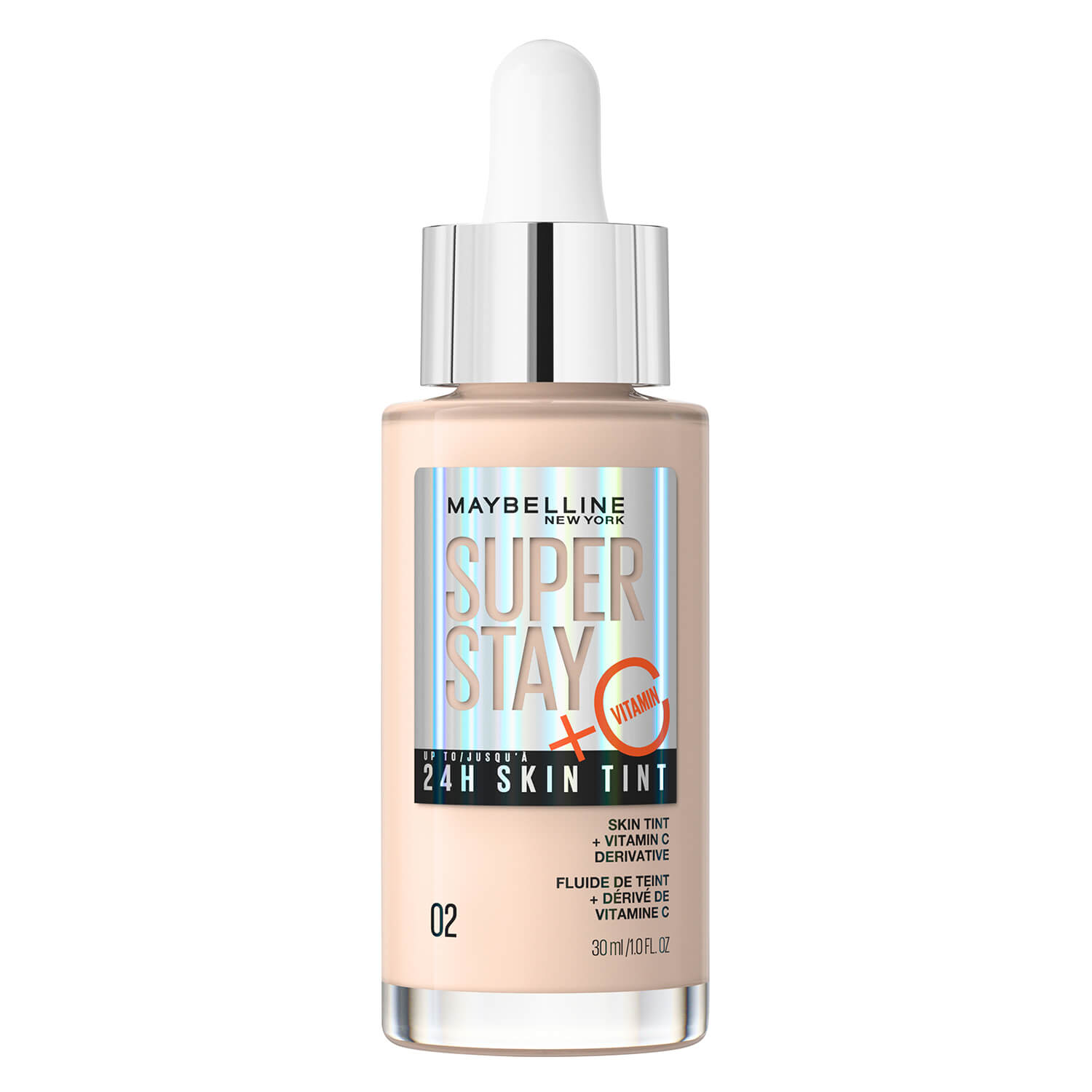 Maybelline New York Maybelline Ny Teint – Super Stay 24h Skin Tint Ivory 02 30ml