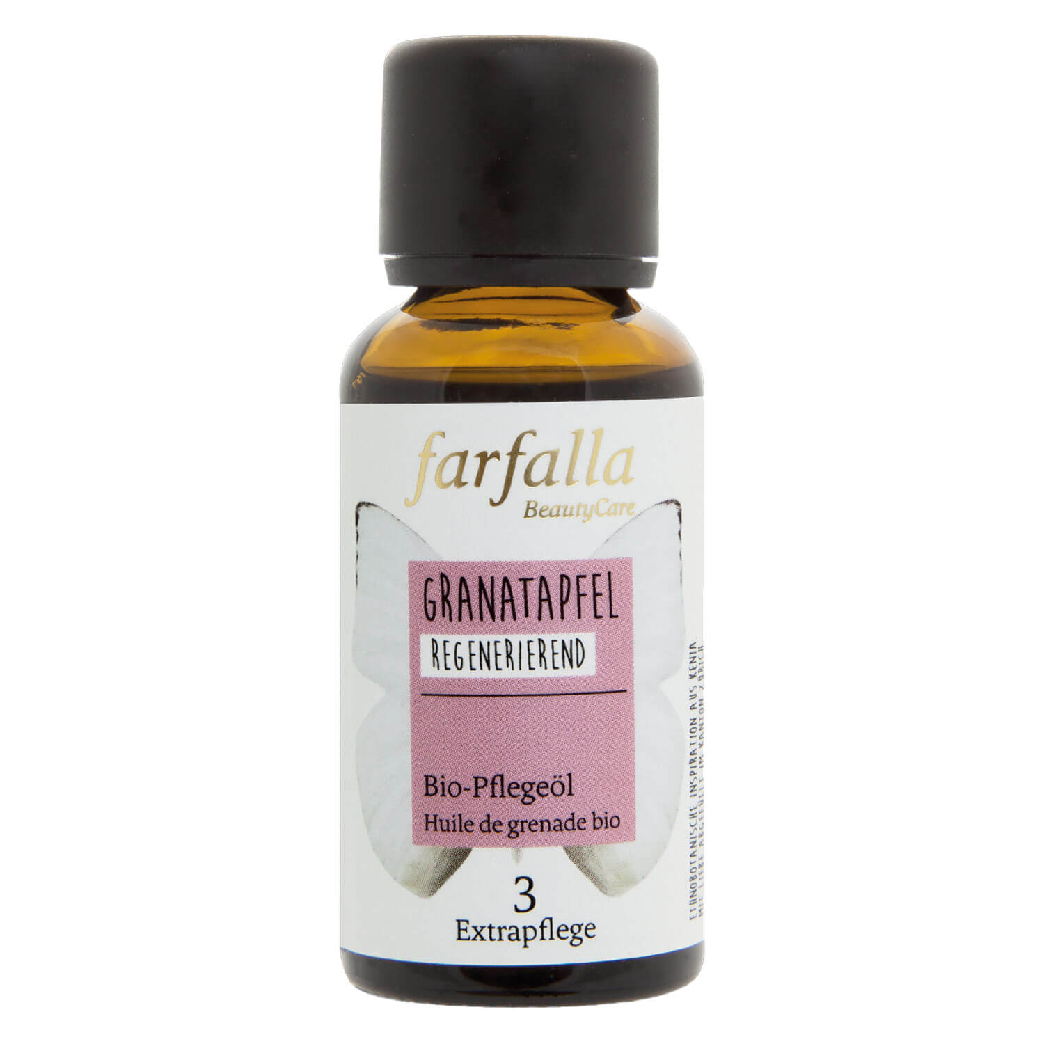 Farfalla Bio-Pflegeöl – Granatapfel Bio-Pflegeöl Regenerierend 30ml