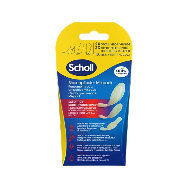 Scholl Aid - Blasenpflaster Mixpack 5x