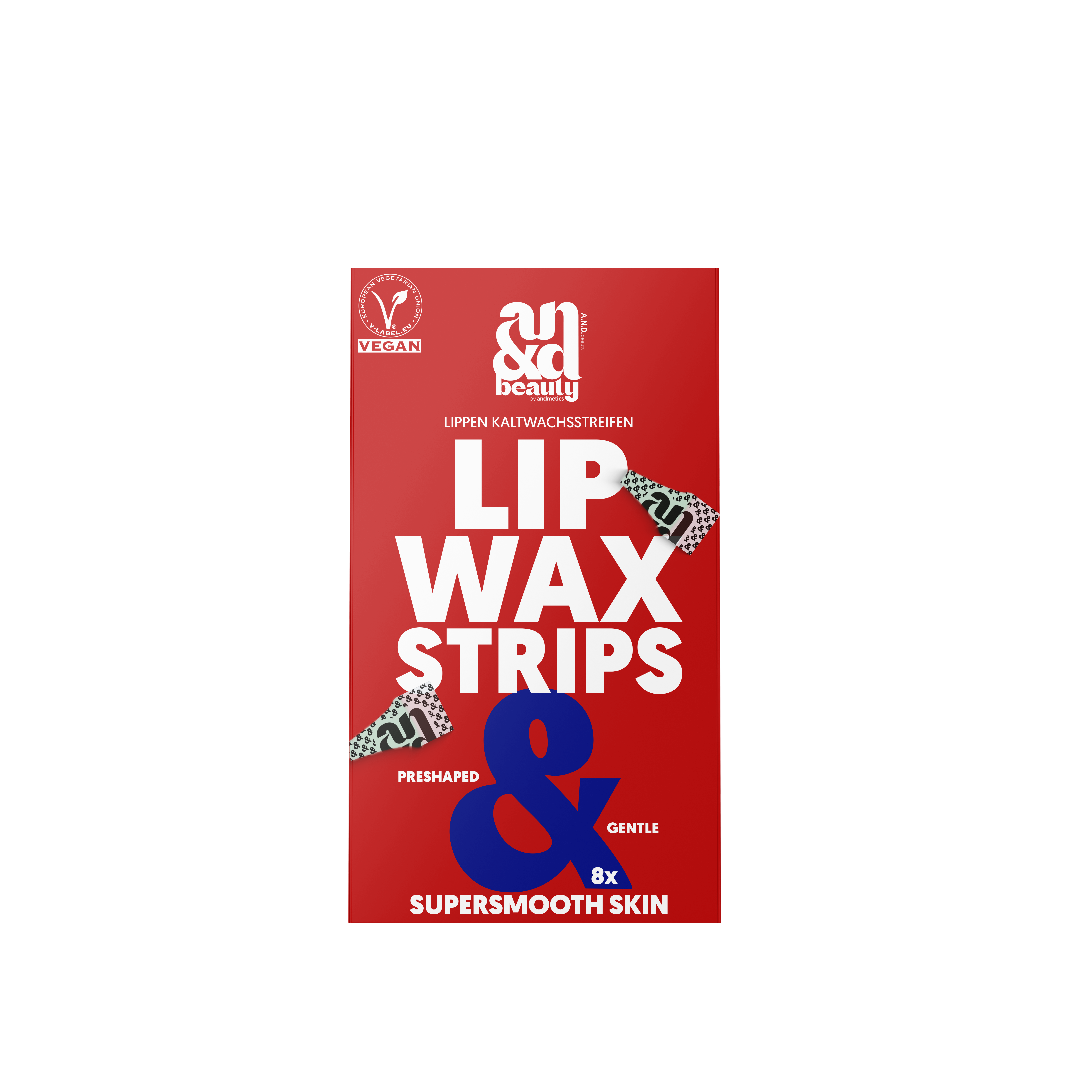 A.N.D. Beauty - Oberlippen Kaltwachsstreifen 8x