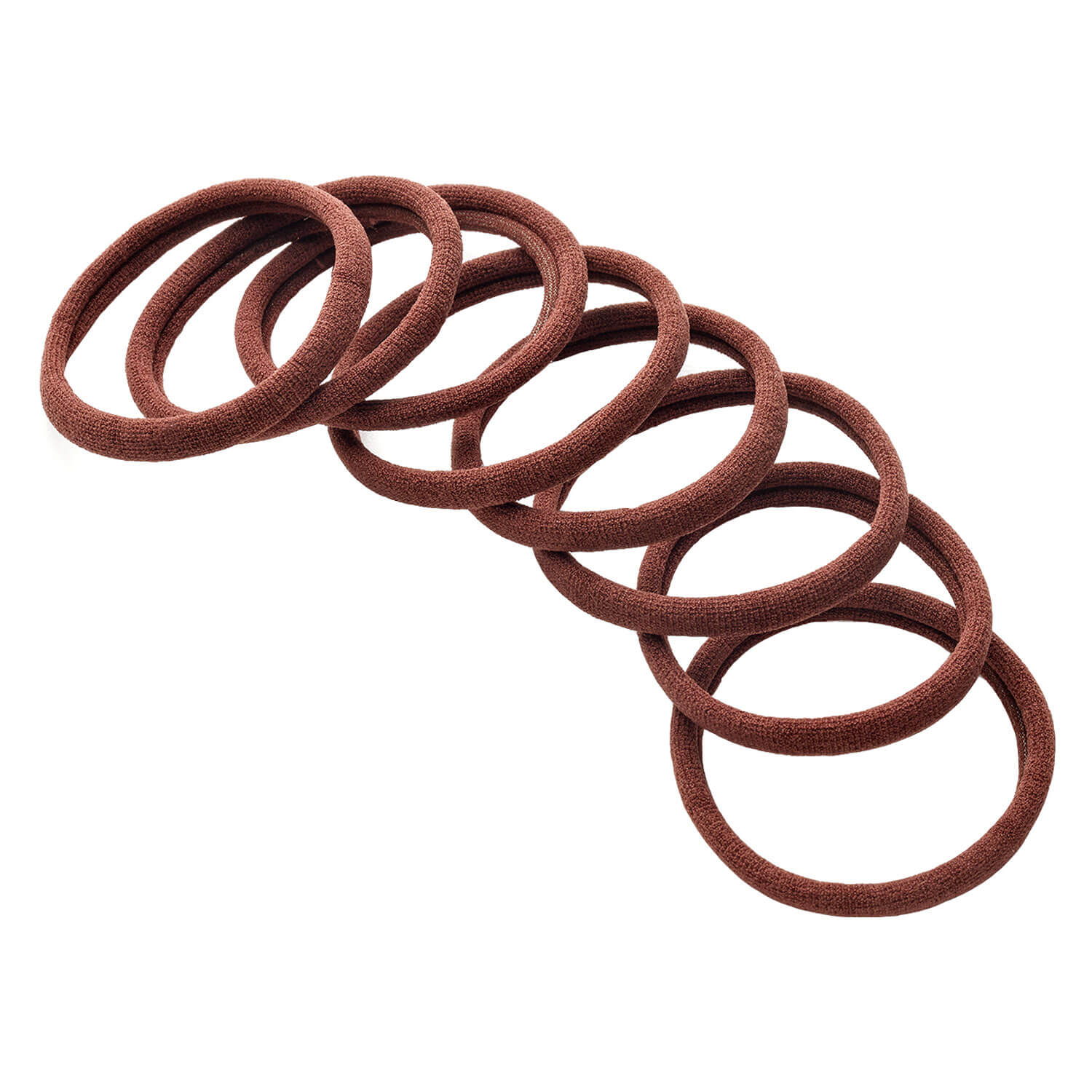 Trisa Hair – Eco Medium Elastics Braun 8 Stk.