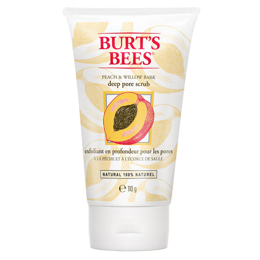 Burt's Bees - Peach & Willow Bark Deep Pore Scrub 110g