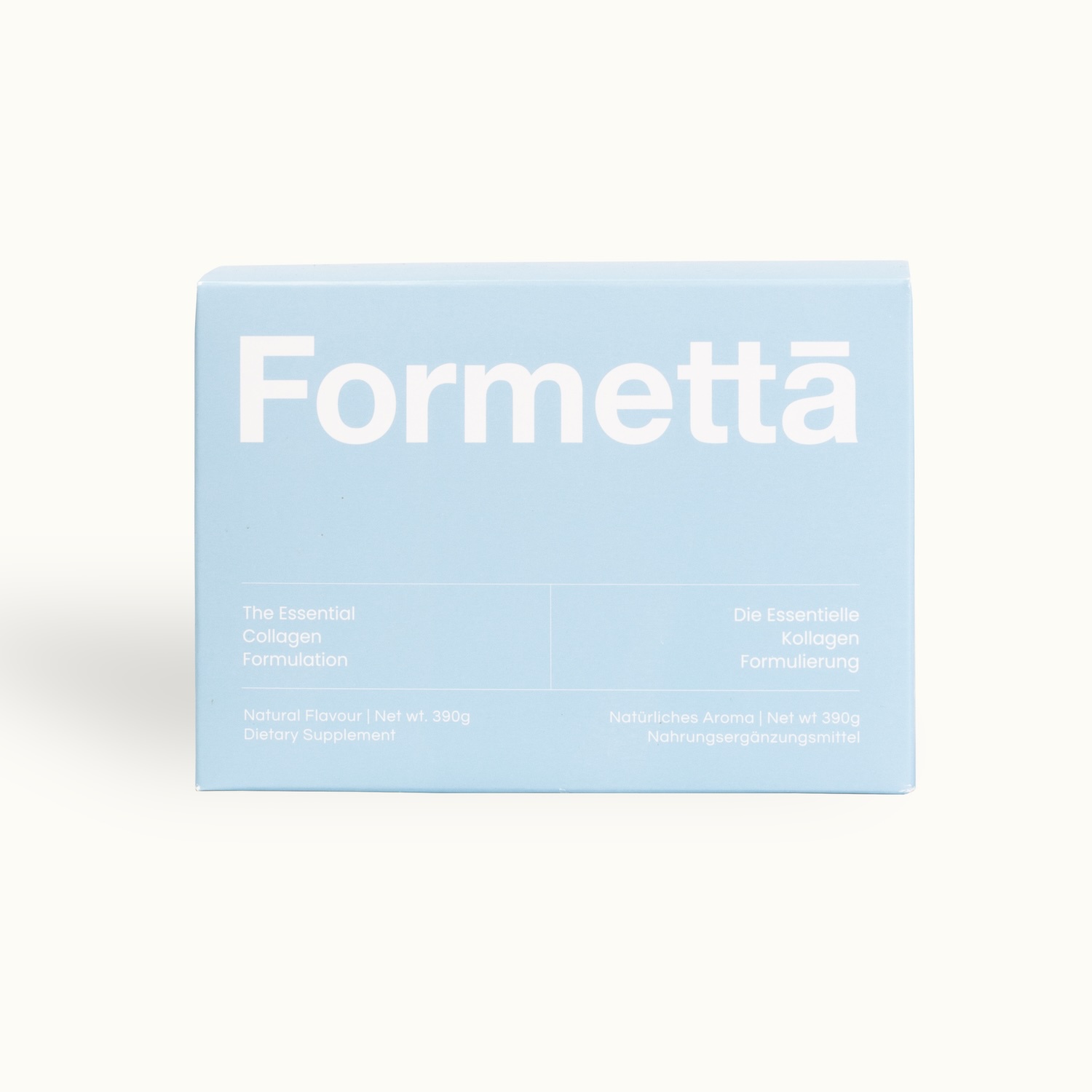 Formetta – Essentielle Kollagen Formulierung Box Natural 390g