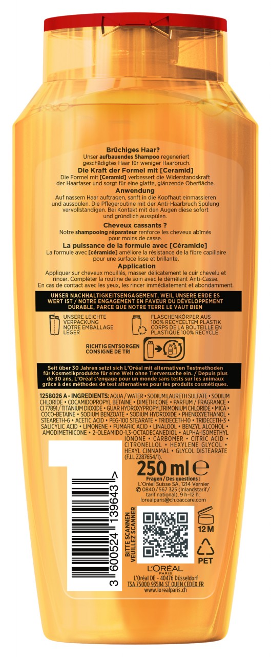LOréal Elseve Haircare - Anti-haarbruch Pflegendes Aufbau-shampoo