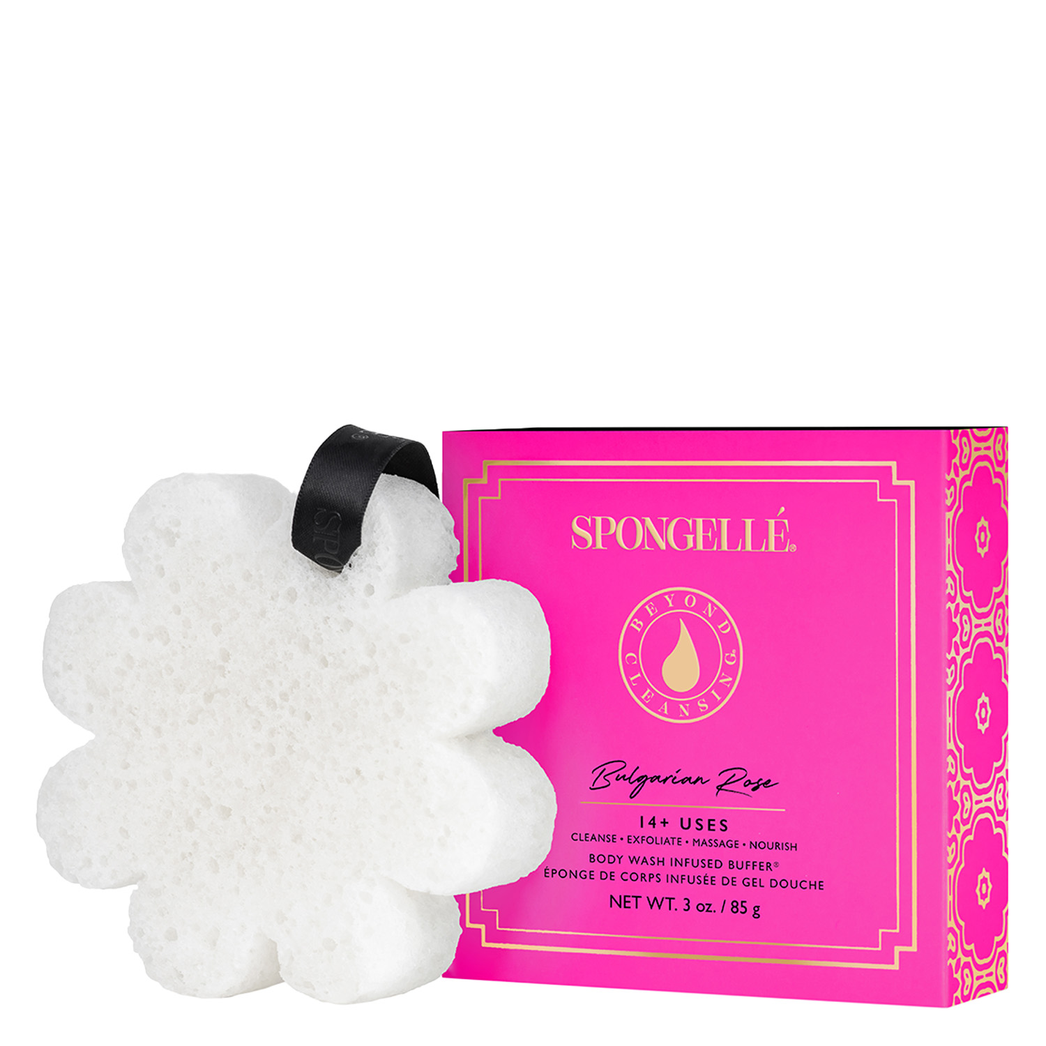 Spongellé Boxed Flower – Bulgarian Rose 85g