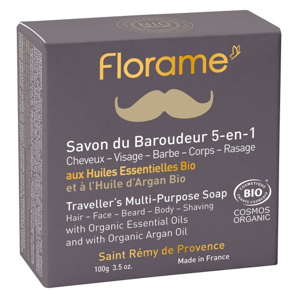 Image of Florame Homme - Travellers Multi-Purpose Soap